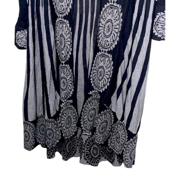 Open Front Longline Cardigan Sweater - Picture 4 of 7